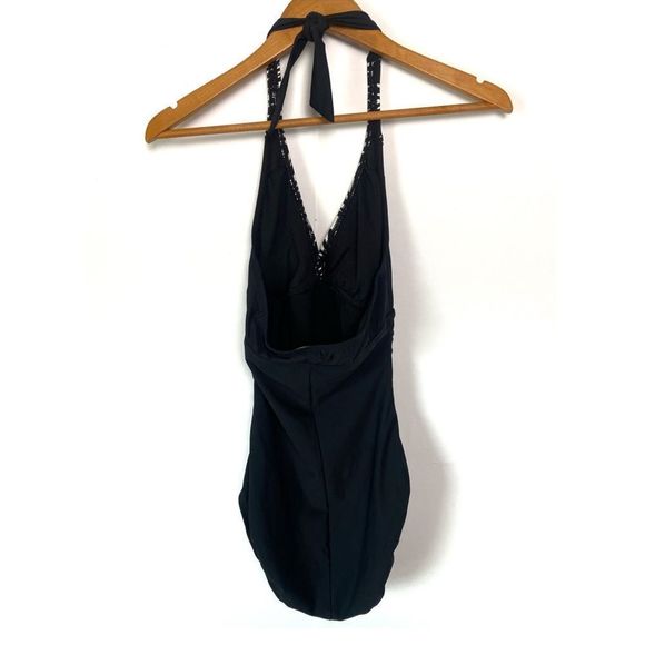 SPANX Love your ASSETS Sara Blakely Black Tummy Control One Piece Swimsuit - Picture 4 of 6